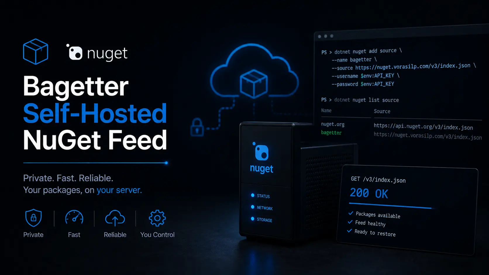 Bagetter - Self Hosted Nuget Feed